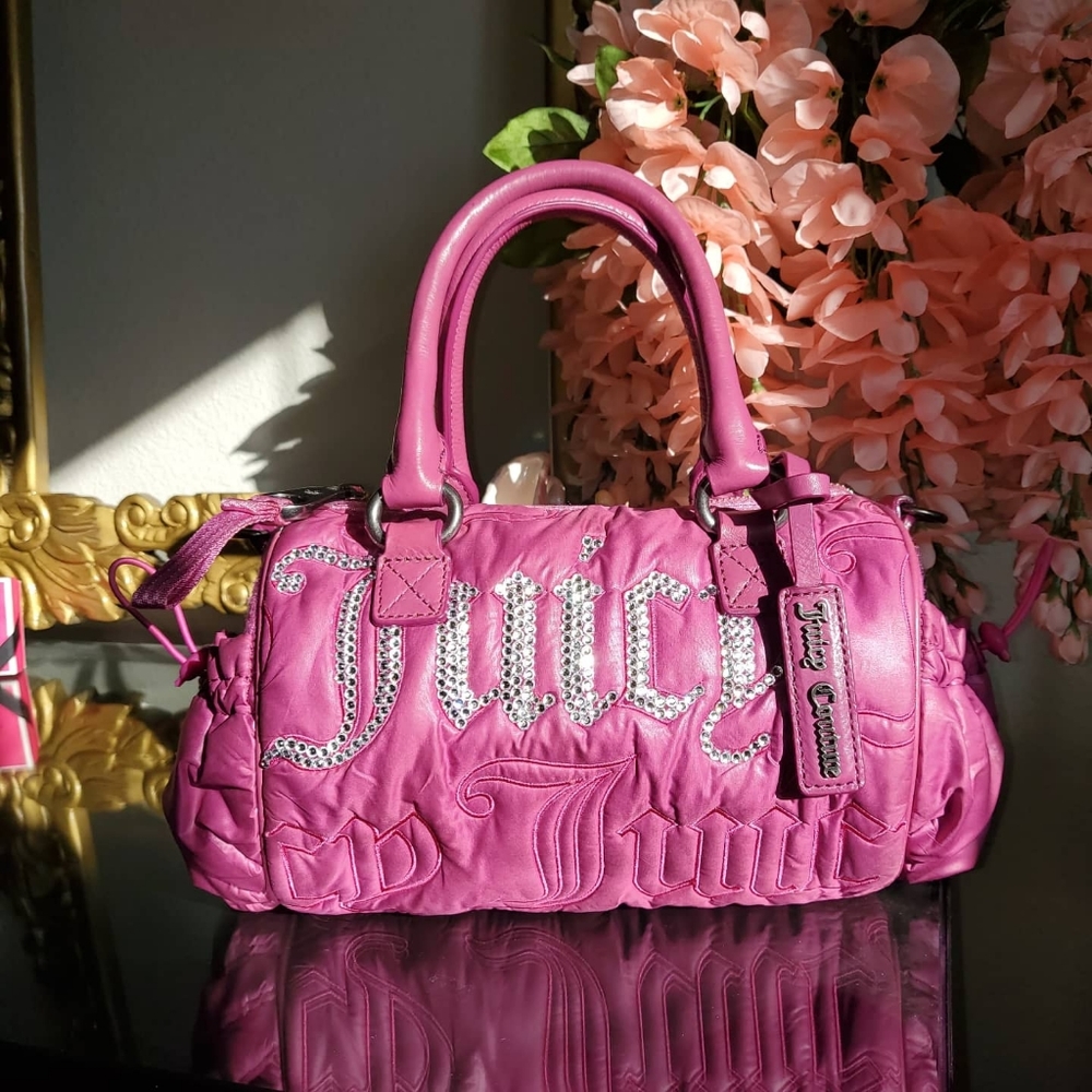 Vintage Juicy Couture Handbag Custom Crystallized
